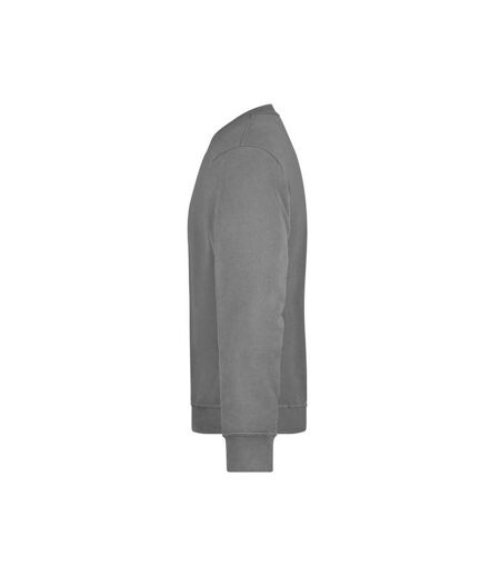 Sweat Workwear Adulte Carbone James And Nicholson