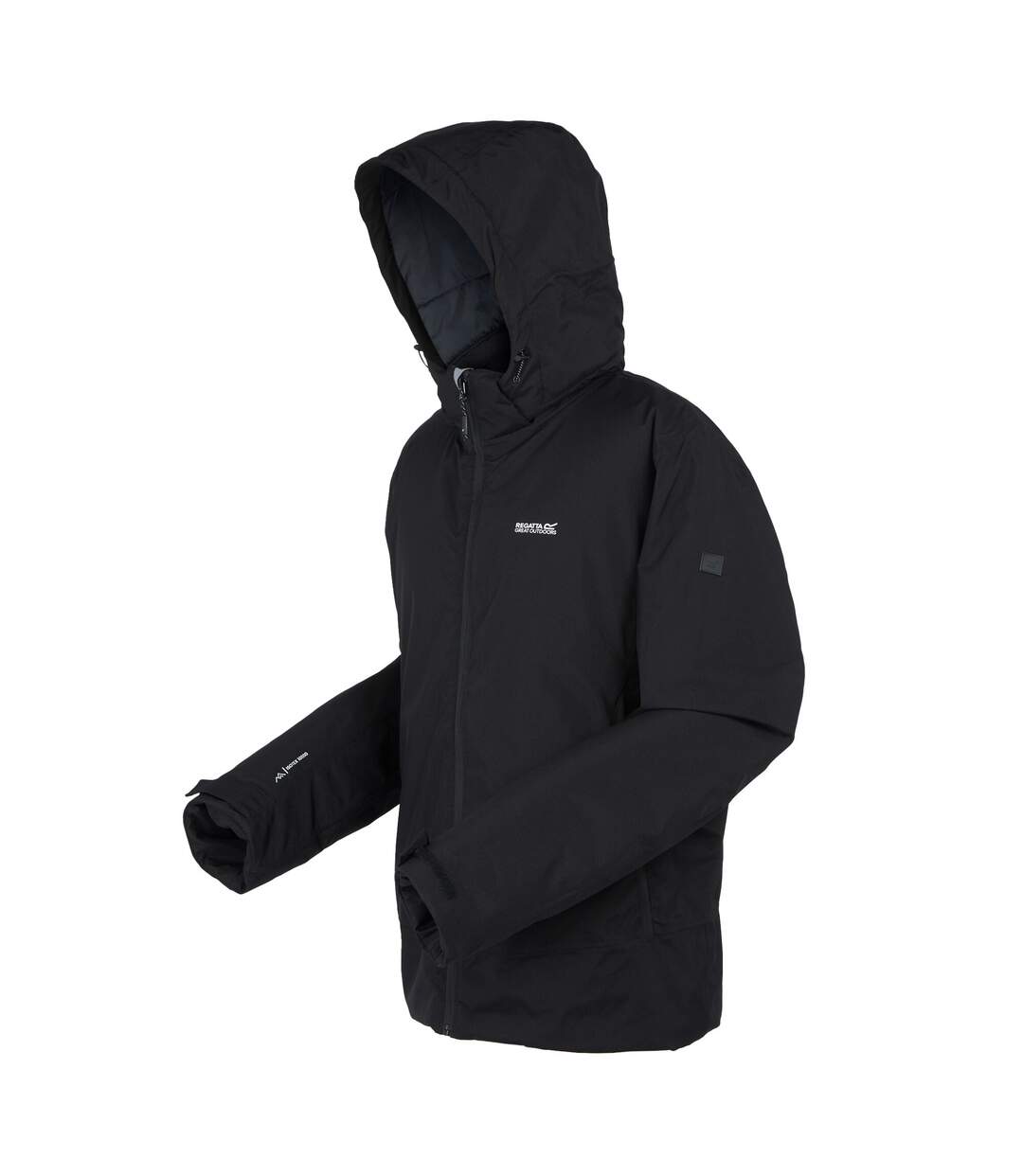 Mens frelton waterproof insulated jacket black Regatta-2
