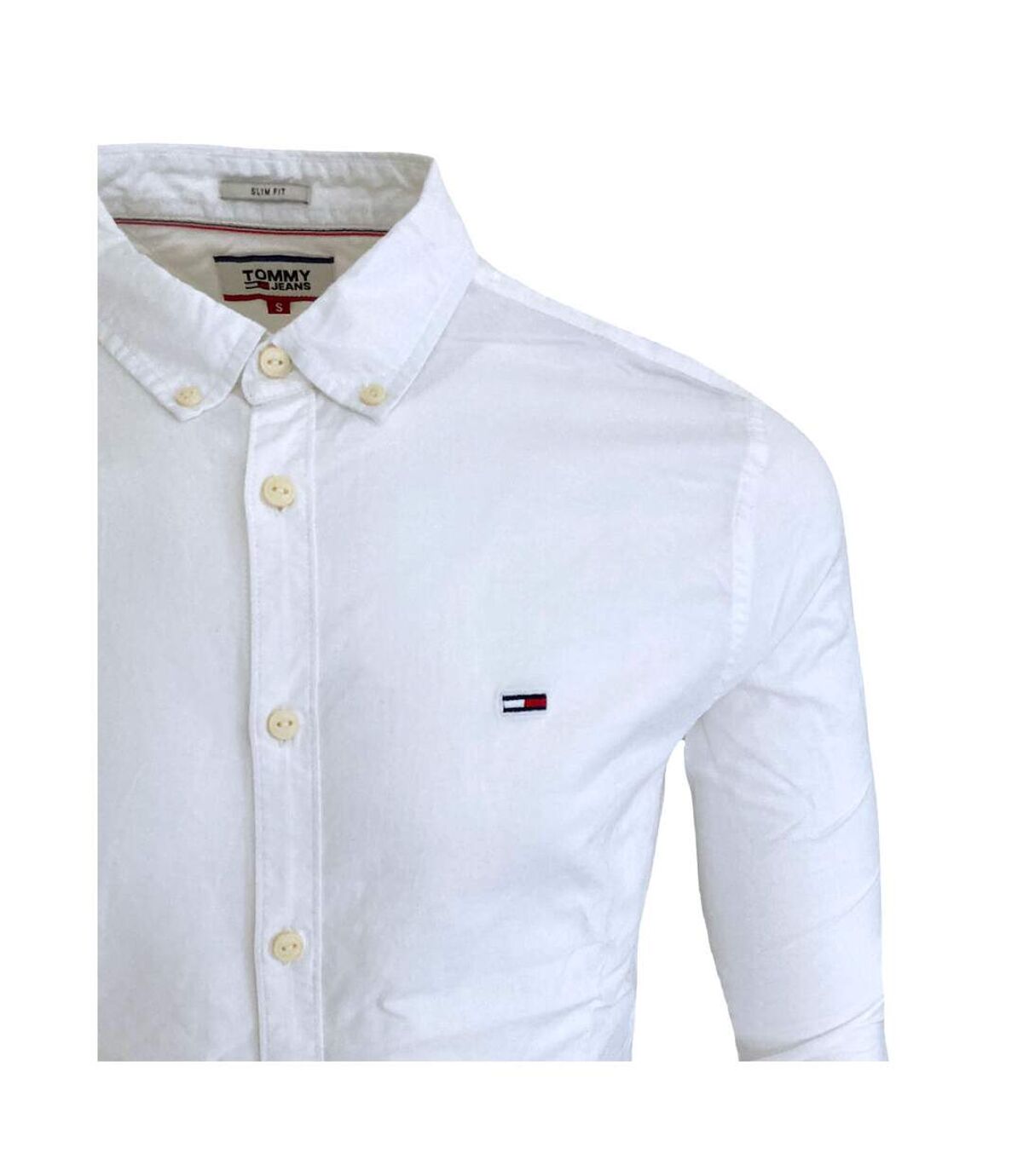 Chemise Tommy Jeans homme Chemise TH-470 blanc