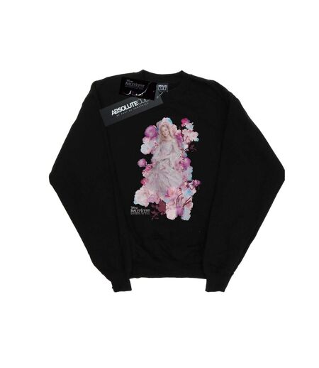 Disney Sweatshirt Femme/Madame Maleficent Mistress Of Evil Aurora Rose Bush (Noir) - UTBI26464