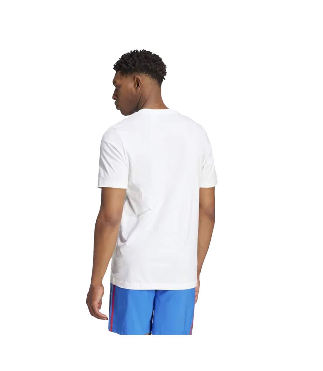 T-shirt italy dna homme blanc Adidas-2