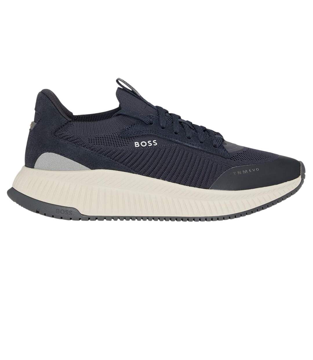 Mens Ttnm Evo Suede Trainers Navy Boss-1