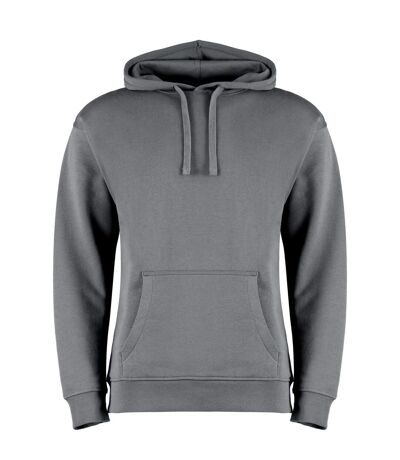 Mens hoodie grey heather Kustom Kit