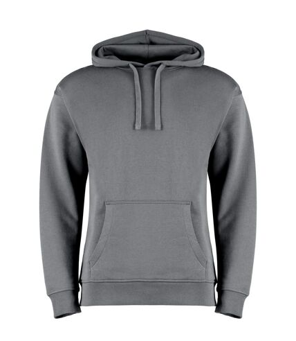 Mens hoodie grey heather Kustom Kit