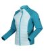 Veste hybride clumber femme turquoise délavé / bleu tahoe Regatta