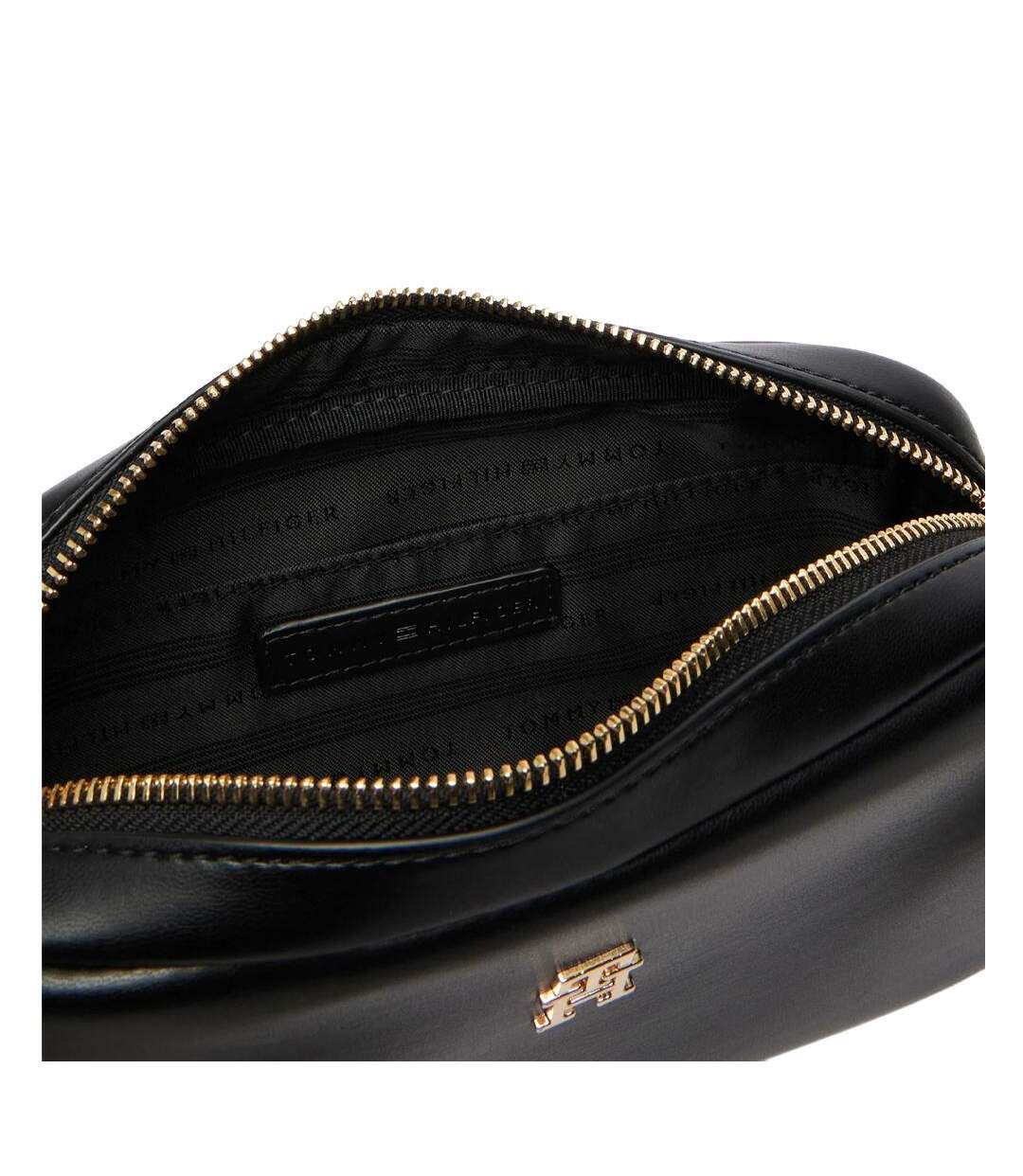 Sac à bandoulière noir femme tommy hilfiger essential camera-2