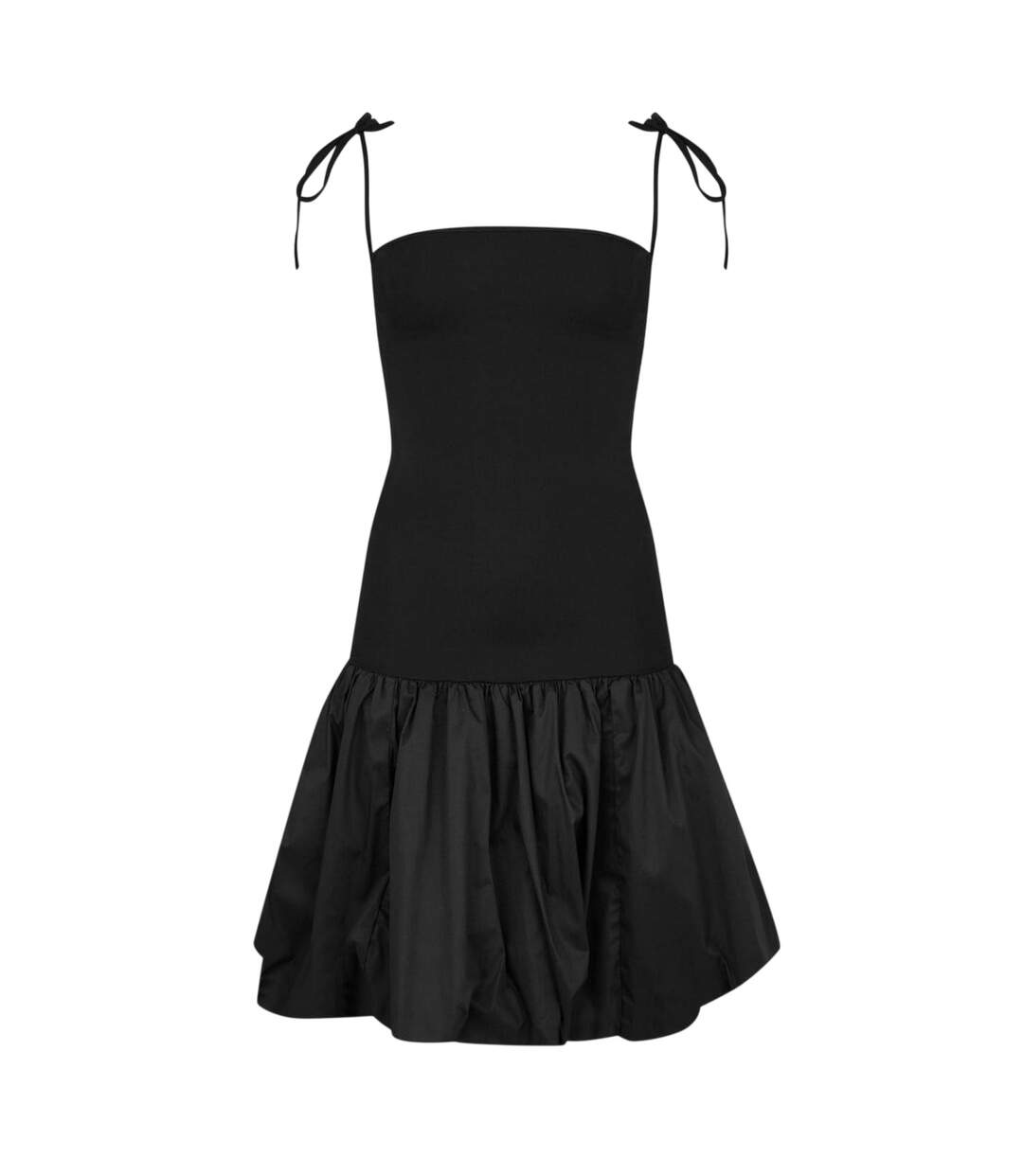 Womens/ladies Fitted Mini Dress Black AmyLynn-2