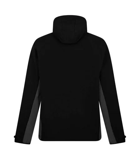 Veste Softshell Barbarians 24/25 Homme Noir Blanc Macron