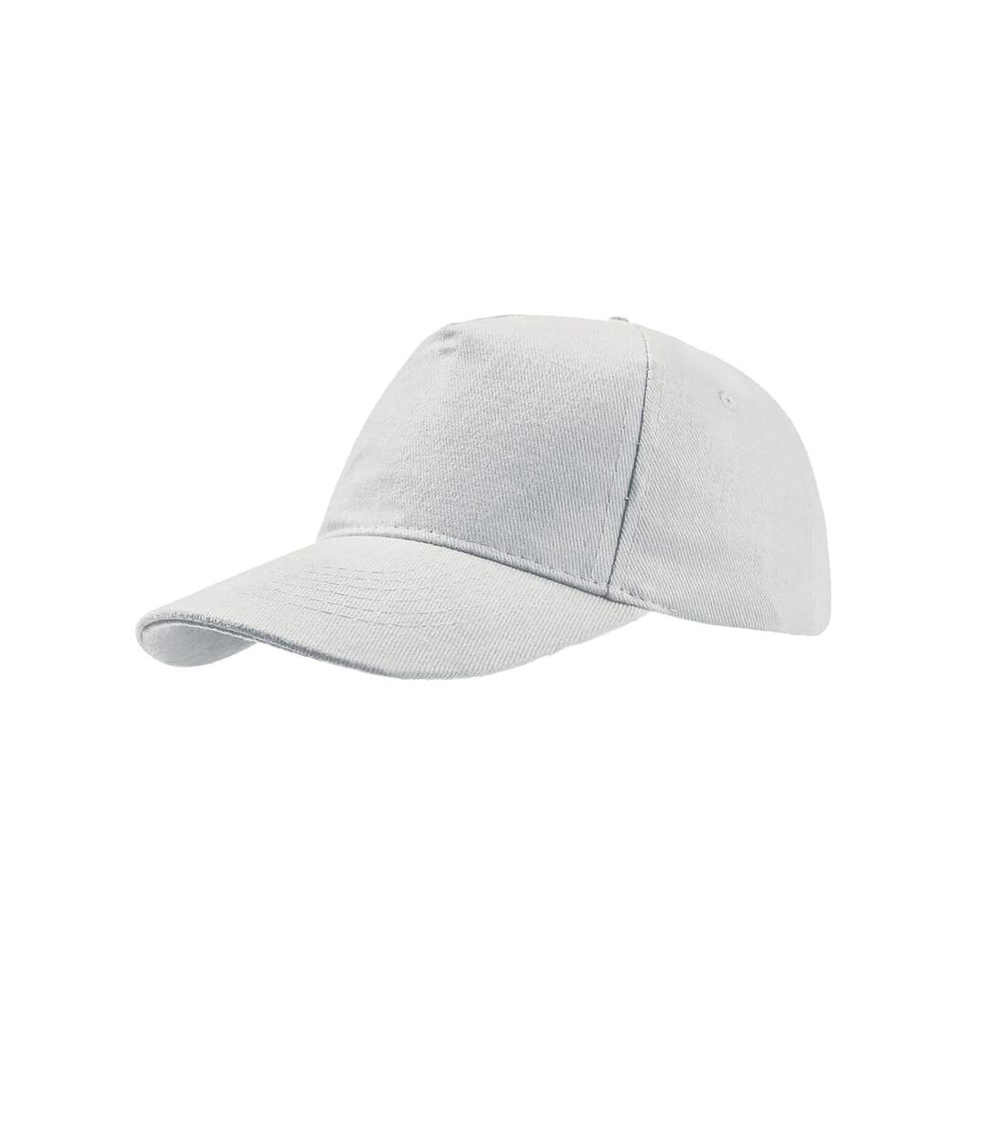 Atlantis Liberty Five Buckle Heavy Brush Cotton 5 Panel Cap (White) - UTAB191-1