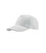 Atlantis Liberty Five Buckle Heavy Brush Cotton 5 Panel Cap (White) - UTAB191-1
