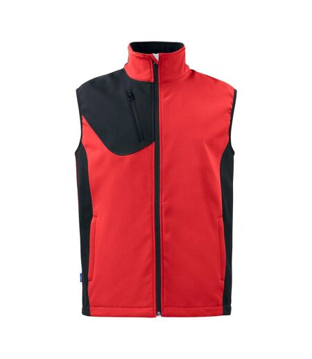 Mens Softshell Body Warmer Red Projob
