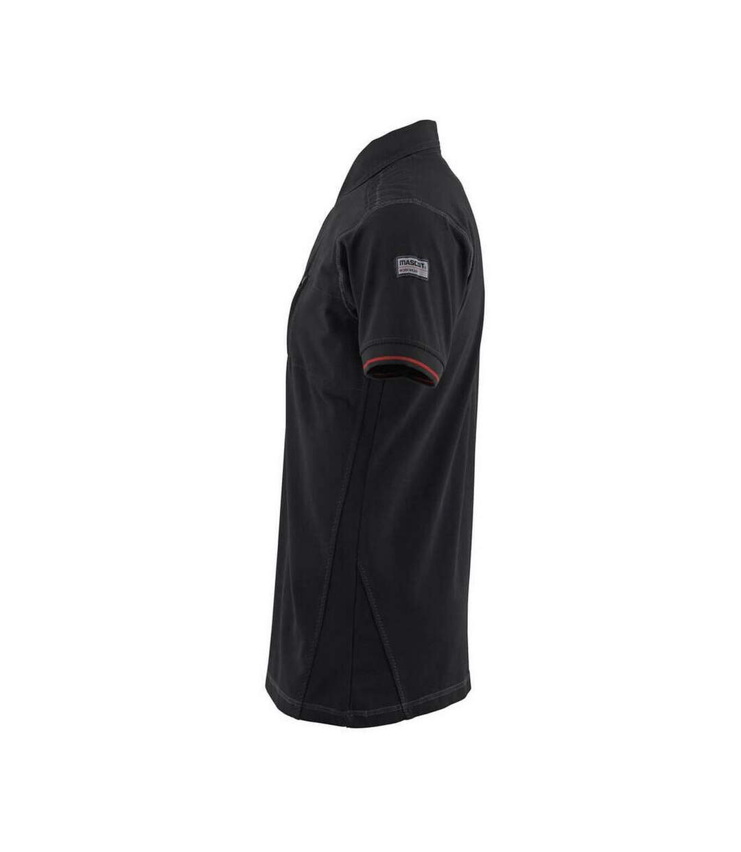 Polo Frontline Kreta Homme Noir Mascot-4