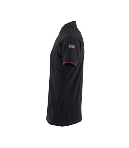 Polo Frontline Kreta Homme Noir Mascot