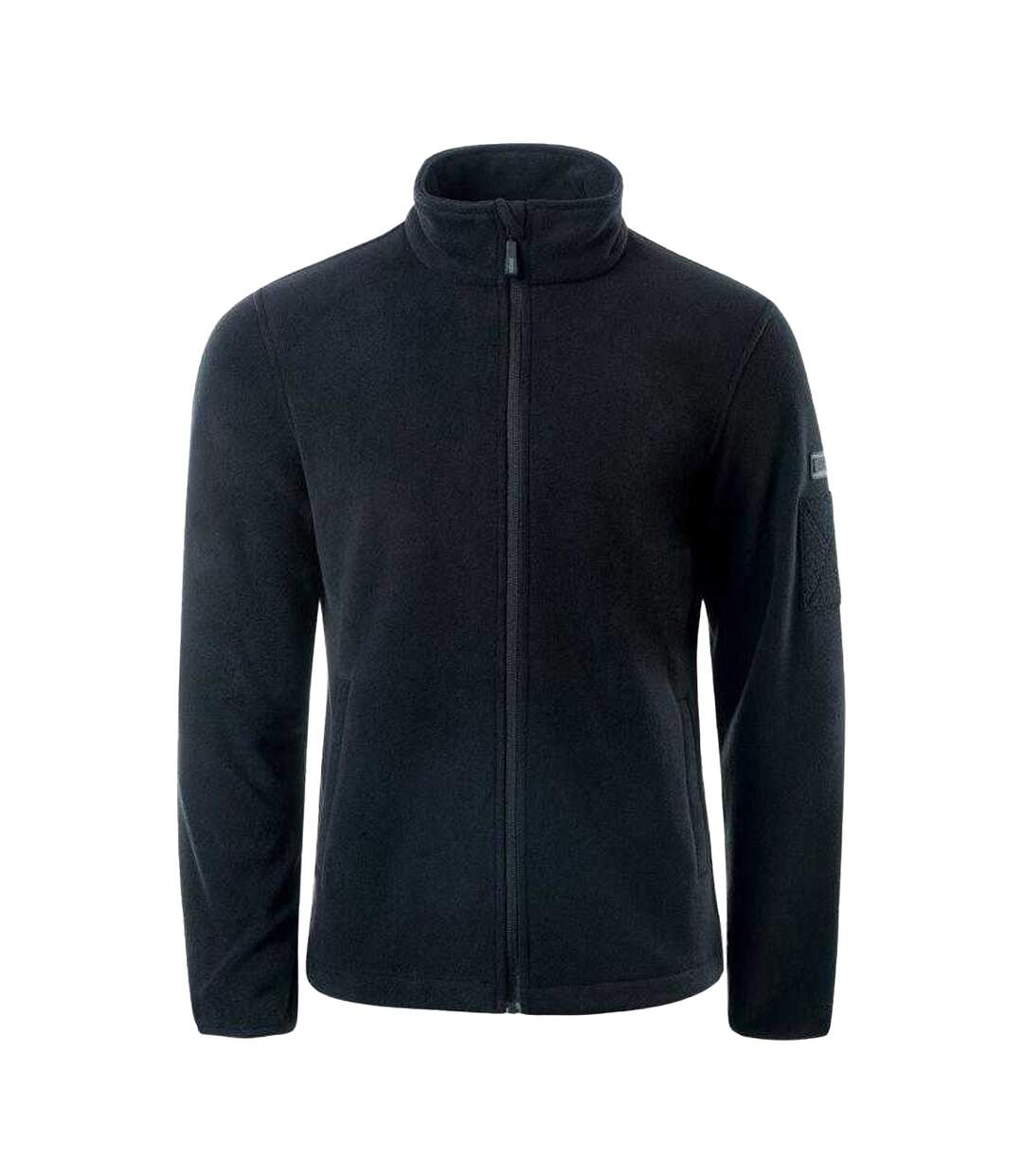 Mens Essential Fleece Jacket Black Magnum-1