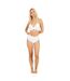 Haut De Maillot De Bain Motif/style Triangle Femme Blanc Brave Soul-1