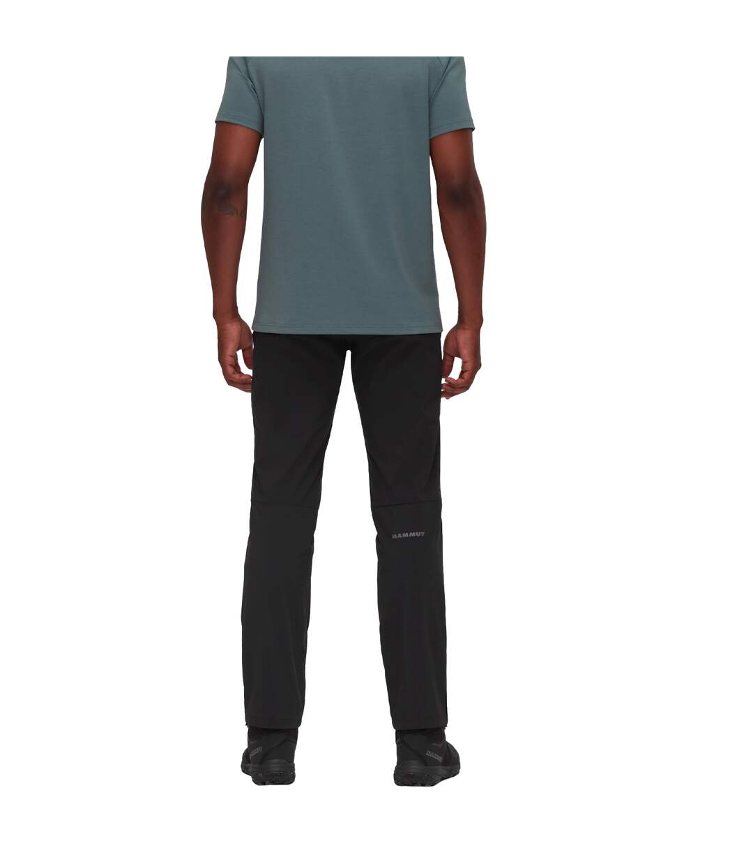 Pantalon De Randonnée Marche Runbold Homme Noir Mammut-3