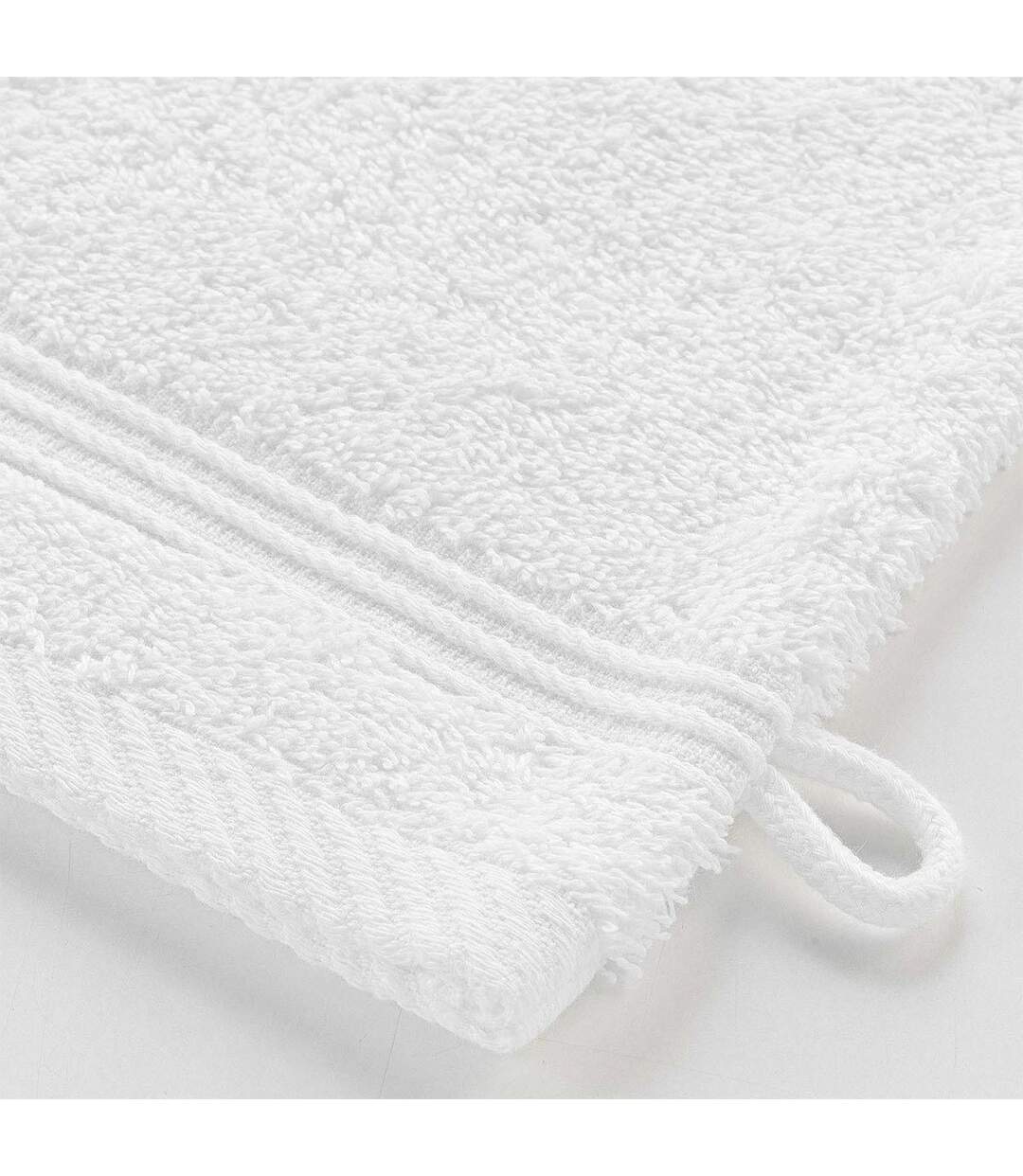 Lot de 2 Gants de Toilette Tendresse 15x21cm Blanc-2