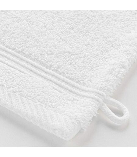 Lot de 2 Gants de Toilette Tendresse 15x21cm Blanc