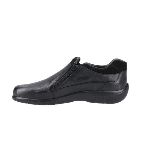 Womens/ladies Gladys Shoes Black Fleet & Foster