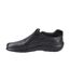 Womens/ladies Gladys Shoes Black Fleet & Foster-3