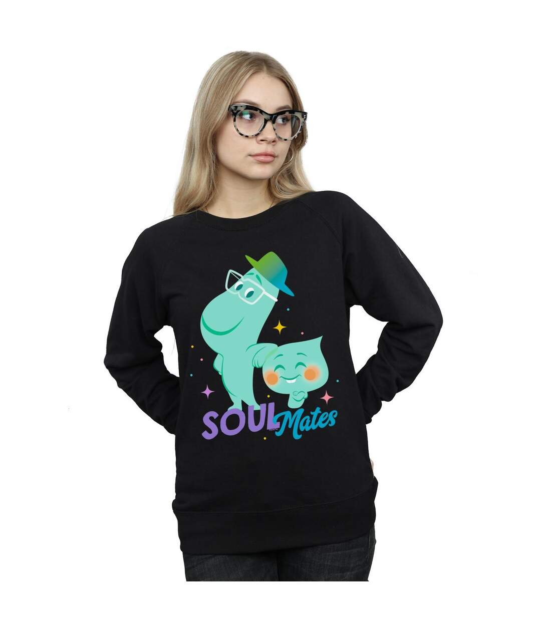 Disney Womens/Ladies Soul Joe And 22 Soulmates Sweatshirt (Noir) - UTBI36460-2