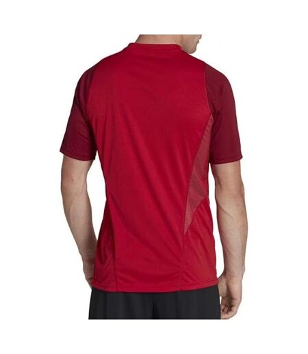Maillot rouge homme adidas tiro23