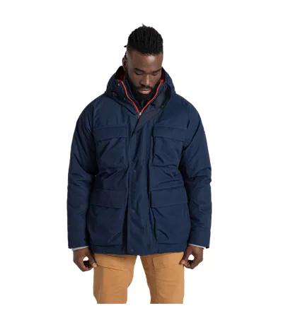 Mens Breckon Waterproof Jacket Blue Navy Craghoppers