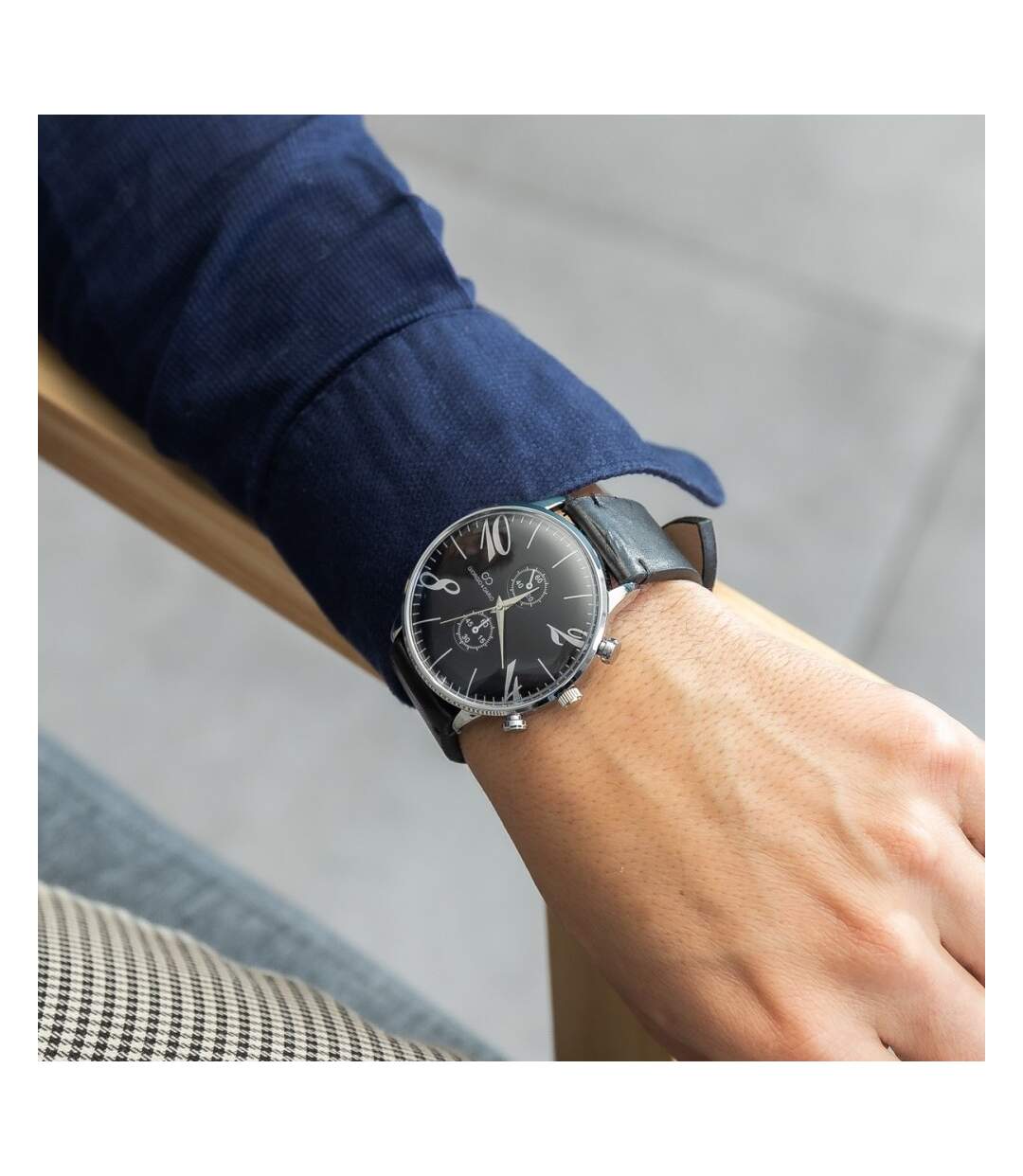 Montre d'Homme Tendance Noir GIORGIO