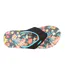 Womens/ladies Swish Floral Flip Flops Red Animal-2