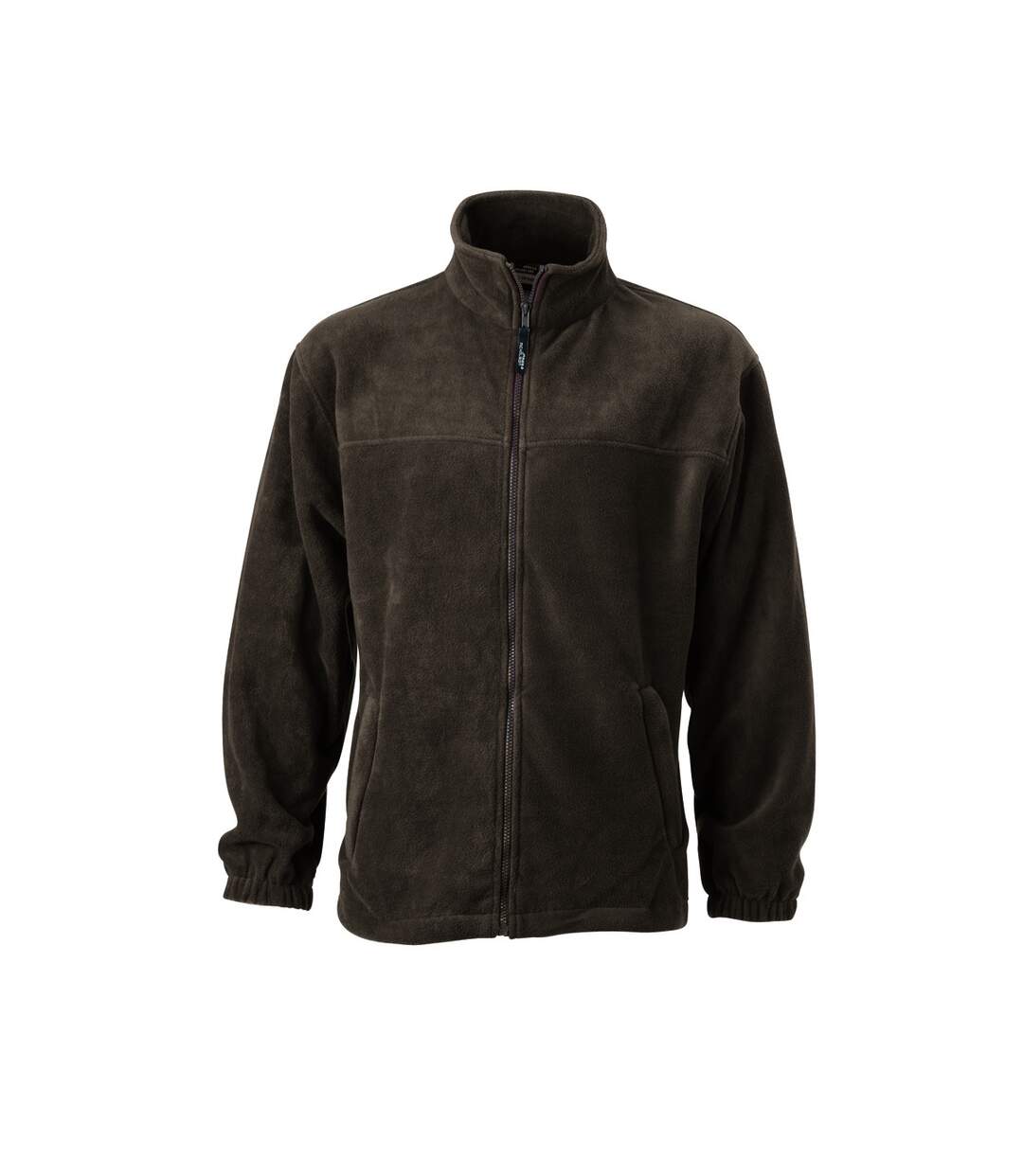 Veste polaire zippée homme - JN044 - marron