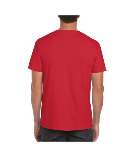 Gildan Mens Short Sleeve Soft-Style T-Shirt (Red) - UTRW3659