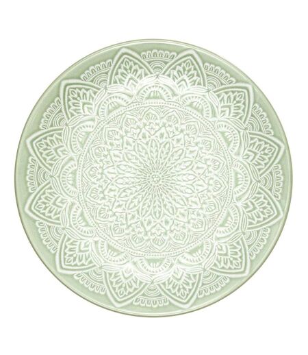 Lot de 6 Assiettes à Dessert Sahara 19cm Vert