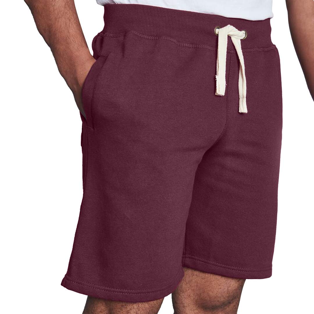 Hoods short épais homme bordeaux AWDis-2