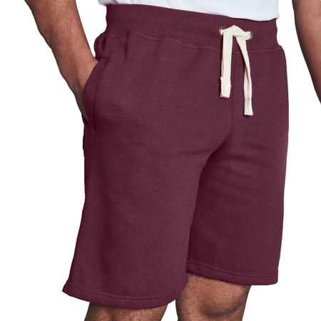 Hoods short épais homme bordeaux AWDis