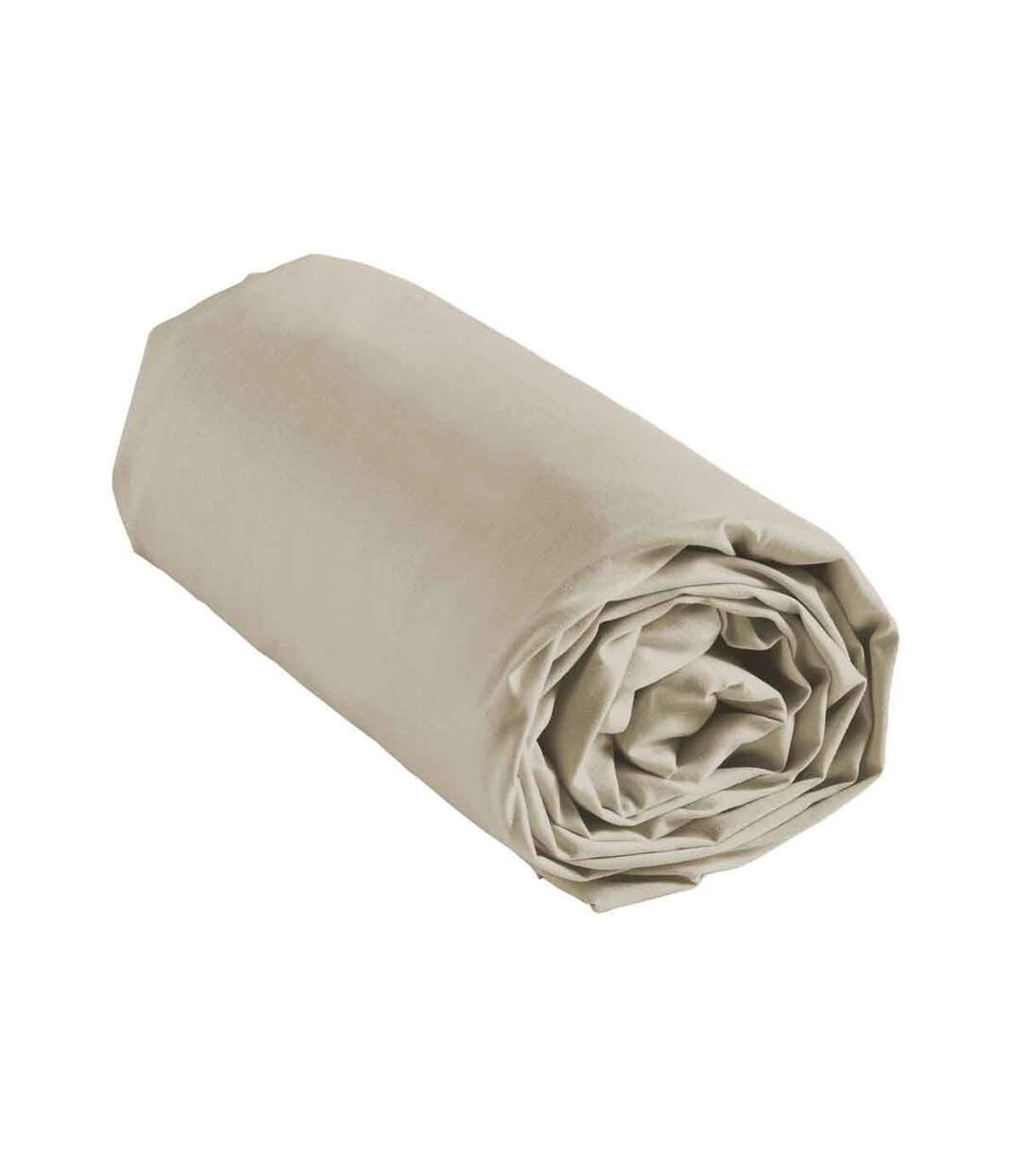 Drap Housse en Coton Linette 160x200cm Lin-3