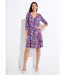 Robe imprimée chaude droite courte-1
