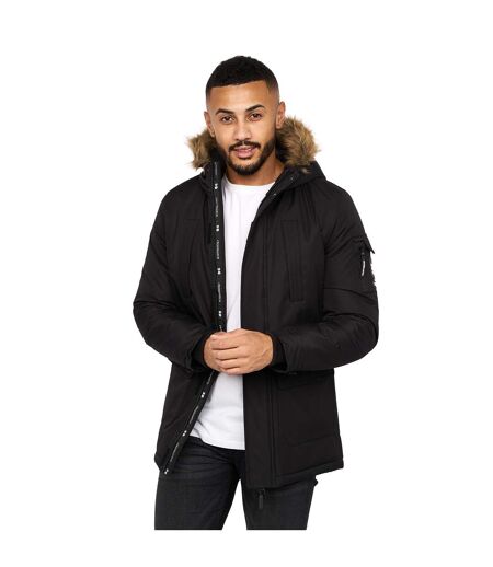 Parka parkmoore homme noir Crosshatch