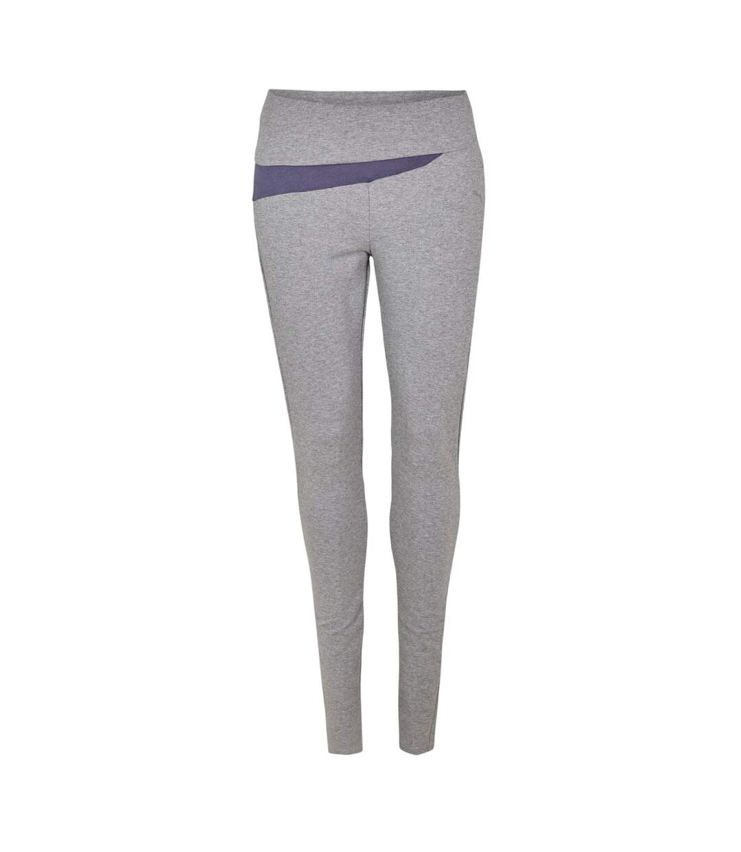 Womens/ladies Relaxed Fit Yoga Pants Grey Puma-1