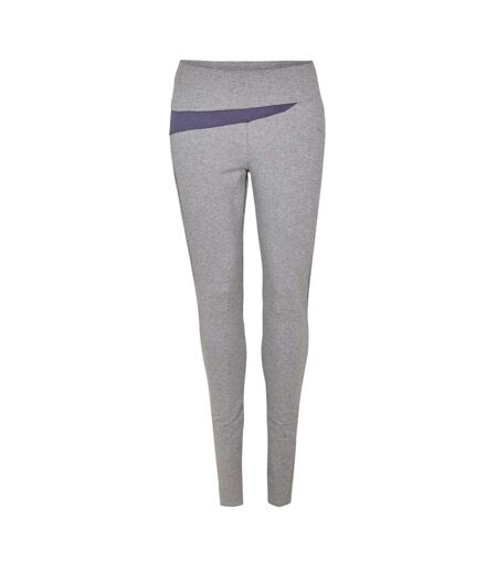 Womens/ladies Relaxed Fit Yoga Pants Grey Puma