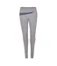 Womens/ladies Relaxed Fit Yoga Pants Grey Puma-1