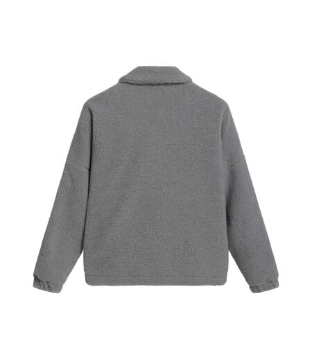 Mens Fleece Coach Jacket Harbor Mist Ultimate Grey Umbro