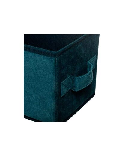 Boîte de Rangement Velours Mix N Modul 15x31cm Bleu