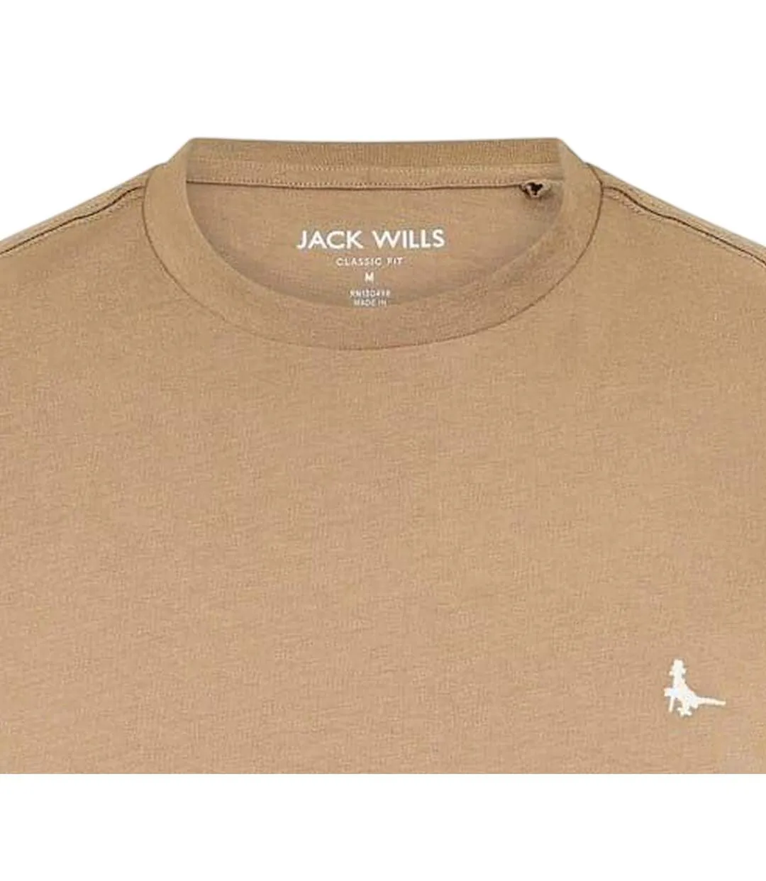 T-shirt Motif/style Logo Sandleford Homme Fauve Jack Wills-3
