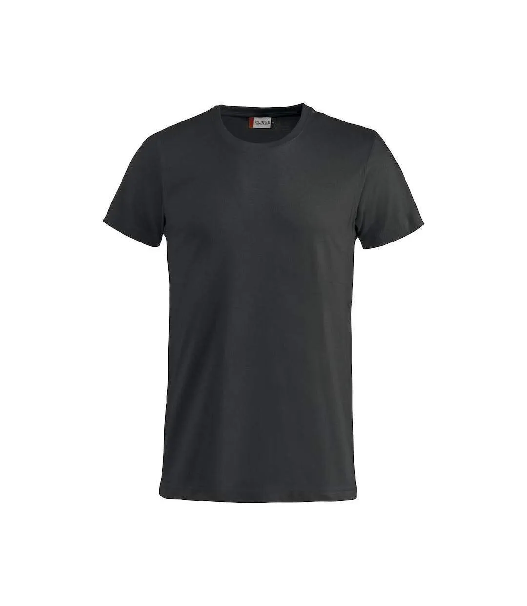T-shirt Basic Homme Noir Clique-2