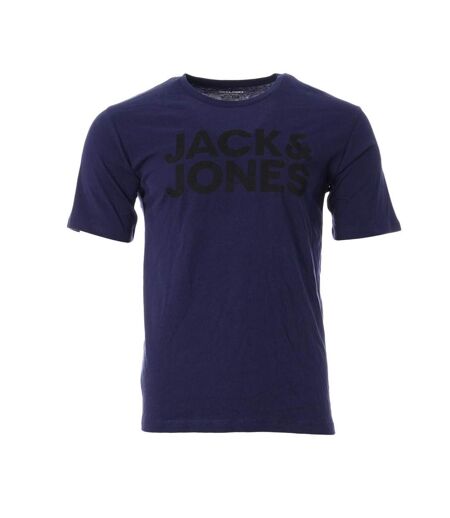 T-shirt marine homme jack & jones corp 12151955 - m