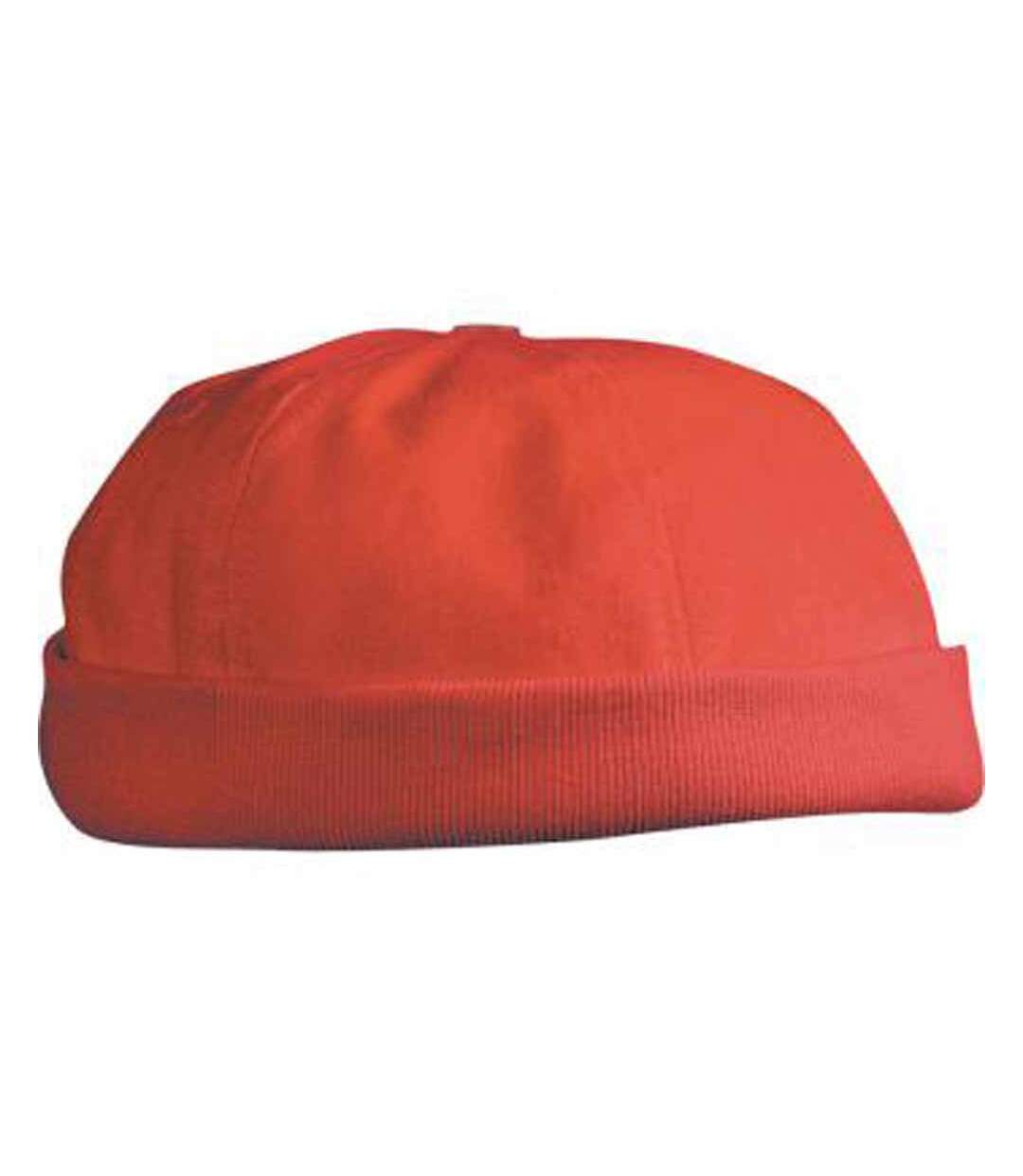 Bob - bonnet marin docker - velours - MB022 - rouge-2