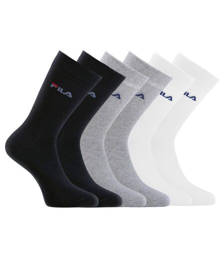 Lot de 6 paires de chaussettes de ville homme Assortis Fila
