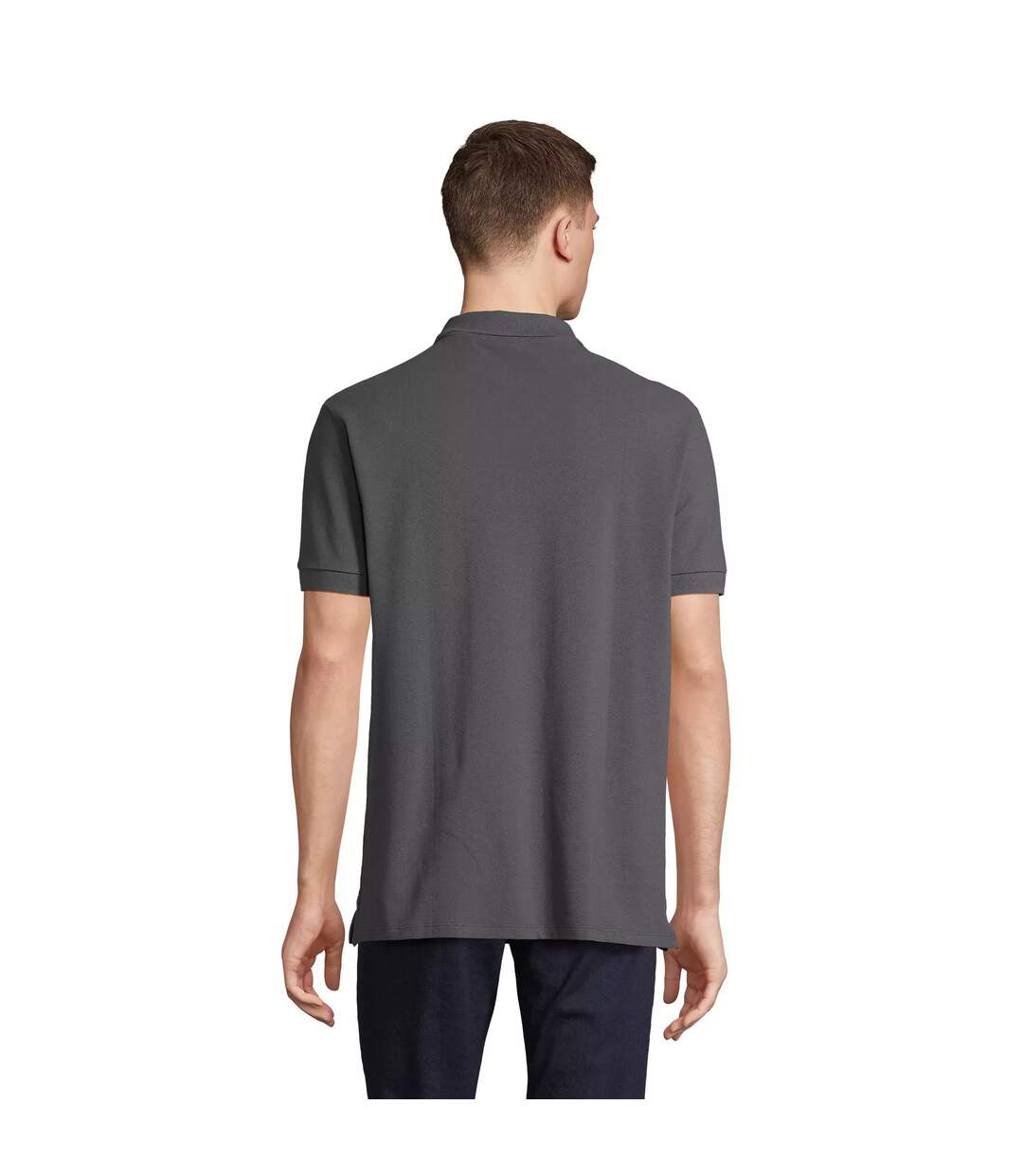 Polo Pacific Adulte Gris Souris SOLS-2