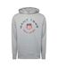 Mens 1949 Pullover Hoodie Light Grey Gant-1