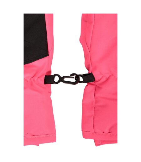 Moufles de ski enfant rose foncé Mountain Warehouse